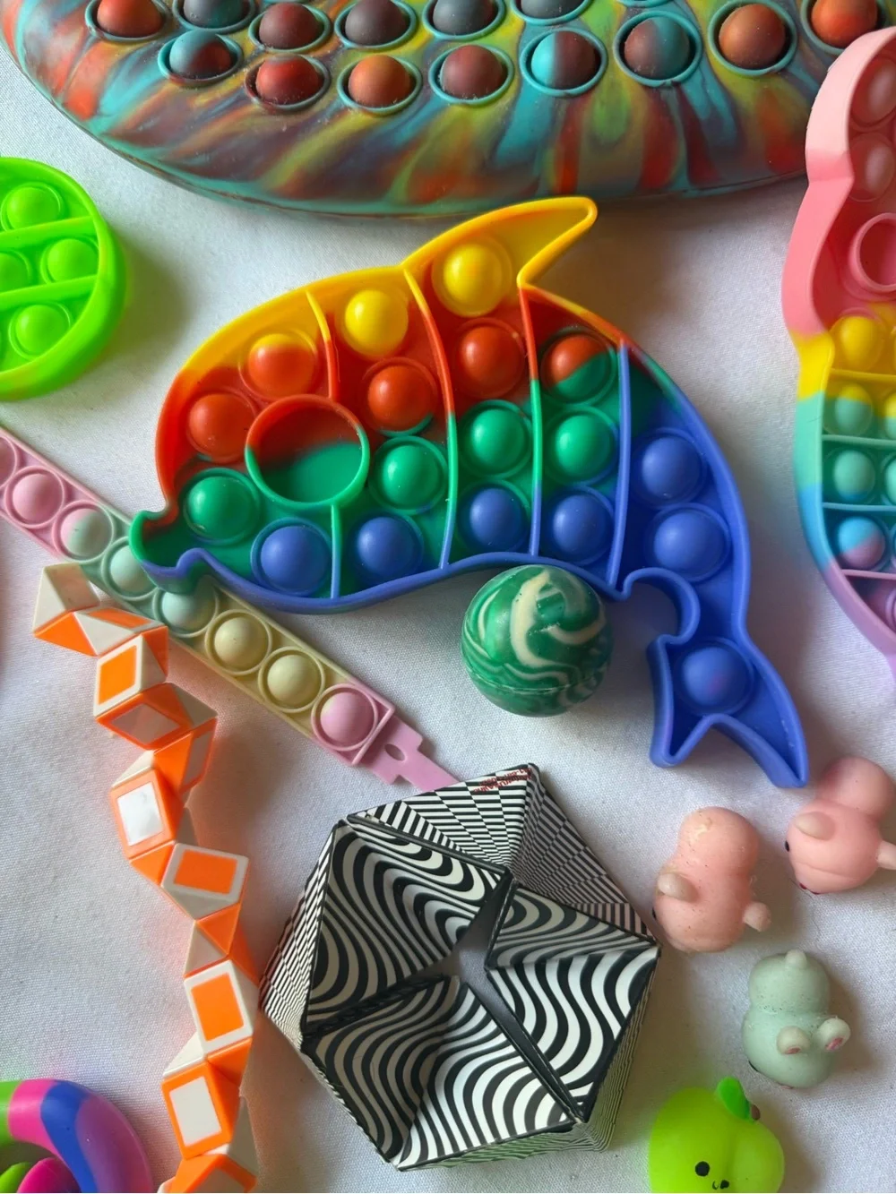 Pop It Fidget Purse with Lots of Pop Its and Fidgets Included